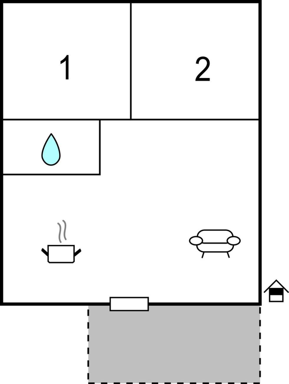 2 Bedroom Beautiful Apartment In Премантура Экстерьер фото